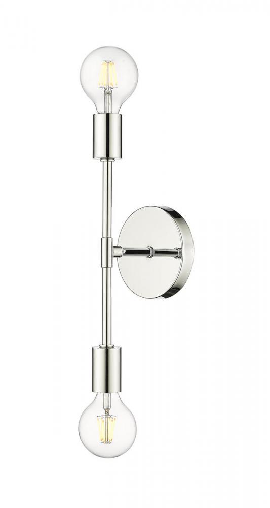 2 Light Wall Sconce