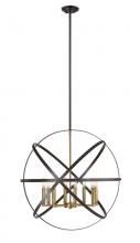 Z-Lite 463-30HBRZ-OBR - 8 Light Chandelier