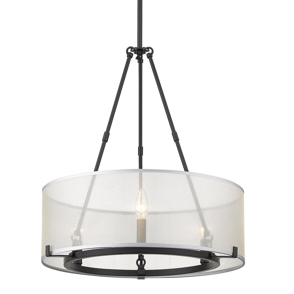 Alyssa 3 Light Chandelier - Includes Extension Rod Kit
