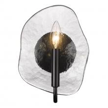 Golden Canada 1140-1W BLK-HWG - 1 Light Wall Sconce