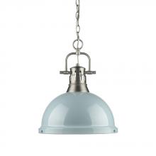 Golden Canada 3602-L PW-SF - 1 Light Pendant with Chain