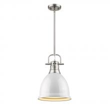 Golden Canada 3604-S PW-WH - Small Pendant with Rod