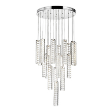 CWI Lighting 1046P20-19-601 - Celina LED Chandelier With Chrome Finish