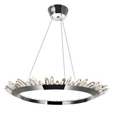 CWI Lighting 1108P32-613 - Arctic Queen LED Up Chandelier With Polished Nickel Finish