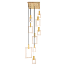 CWI Lighting 1214P24-9-236-A - Anello LED Pendant With White Oak Finish