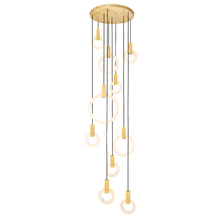 CWI Lighting 1214P32-10-236 - Anello LED Pendant With White Oak Finish