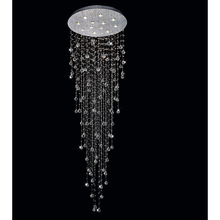 CWI Lighting 6601C32C-12 - Rain Drop 12 Light Flush Mount With Chrome Finish