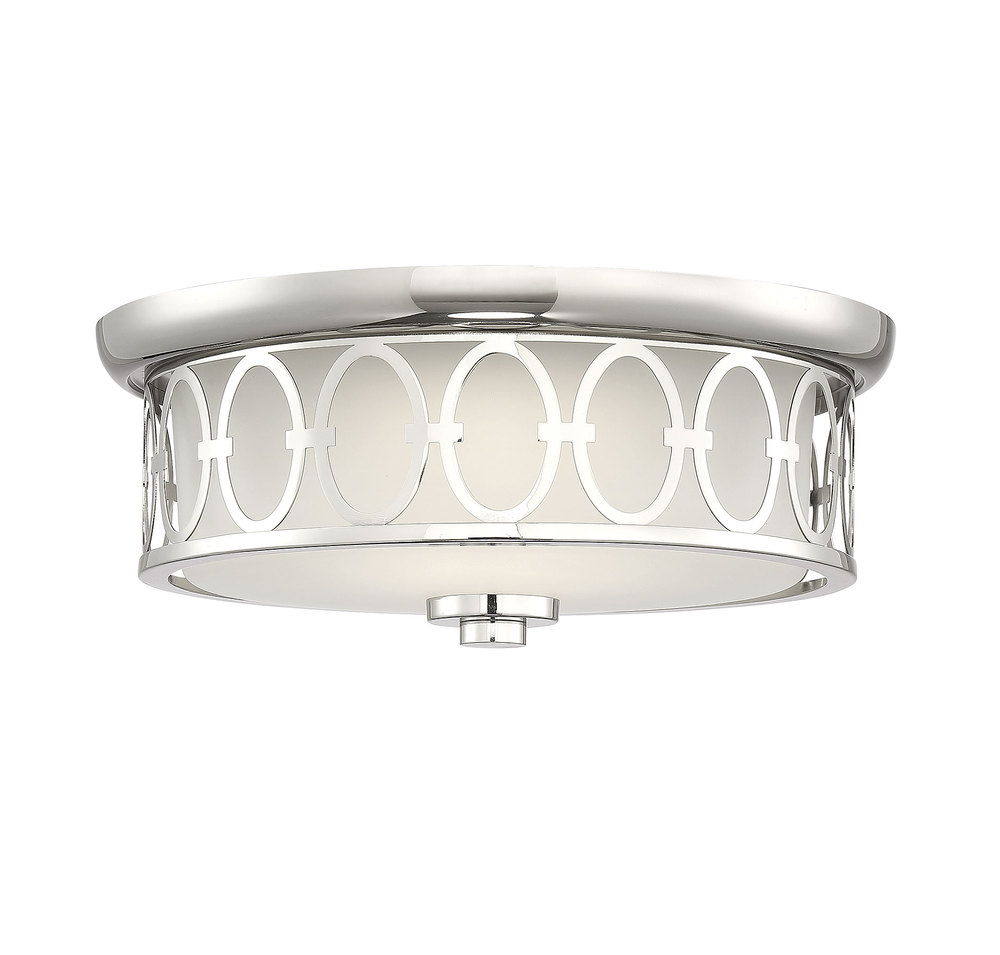 Sherrill LED Ceiling Light in Polished Nickel