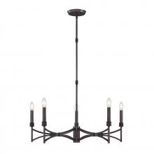 Savoy House Canada 1-8167-5-26 - Gardner 5-Light Chandelier in Champagne Mist