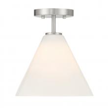 Savoy House Canada 7-4011-1-SN - Blair 1-Light Mini-Pendant or Semi-Flush in Satin Nickel