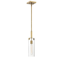 Savoy House Canada 7-9770-1-322 - Winfield 1-Light Mini-Pendant in Warm Brass