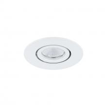 WAC Canada R2BRA-SCS-WT - Ocular 2.0 5CCT Round Adjustable Trim and Remodel Housing with New Construction Frame-In Kit and D
