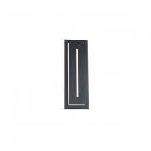 Modern Forms Canada WS-W66216-40-BK - Midnight Outdoor Wall Sconce Light