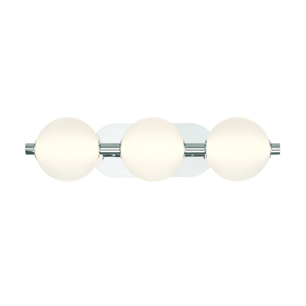 Palmas 3 Light Vanity In Nickel