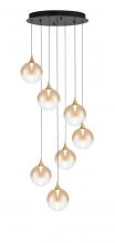 Eurofase 48928-038 - Iissa-Chandelier-7Lt-21In-GD-AM