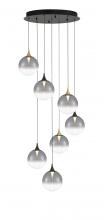 Eurofase 48930-024 - Iissa-Chandelier-7Lt-21In-Gbm-Sk