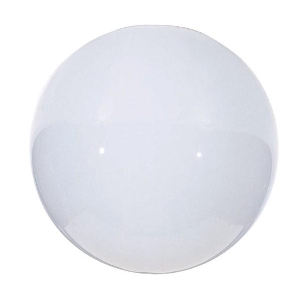 Blown Glossy Opal Neckless Ball Shade; Diameter 10 inch; Opening 3-7/8 inch