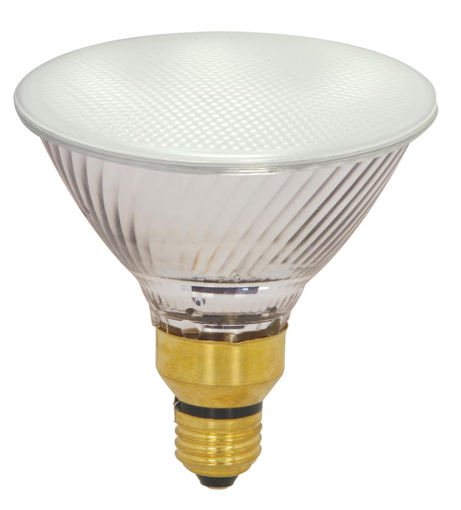 39 Watt; Halogen; PAR38; Frosted; 2000 Average rated hours; 500 Lumens; Medium Skirted base; 130