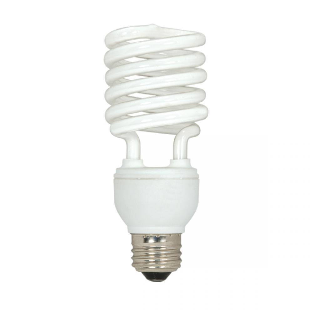 26 Watt; Mini Spiral Compact Fluorescent; 2700K; 82 CRI; Medium base; 120 Volt