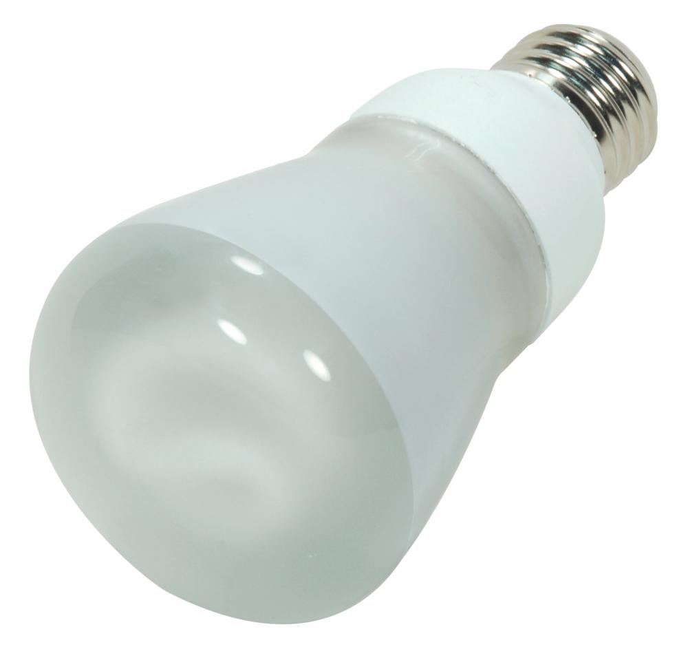 11 Watt; R20 Compact Fluorescent; 2700K; 82 CRI; Medium base; 120 Volt