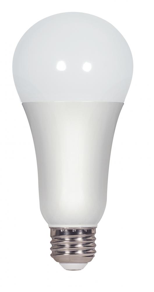 15.5 watt; A21 LED; Frosted; 3000K; Medium base; 220' beam spread; 120 volts
