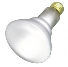 Satco Products Inc. S2806 - 65 Watt BR25 Incandescent; Frost; 2000 Average rated hours; 600 Lumens; Medium base; 120 Volt