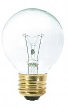 Satco Products Inc. S3829 - 60 Watt G18 1/2 Incandescent; Gloss White; 1500 Average rated hours; 550 Lumens; Medium base; 120