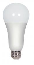 Satco Products Inc. S9818 - 15.5 watt; A21 LED; Frosted; 5000K; Medium base; 220' beam spread; 120 volts
