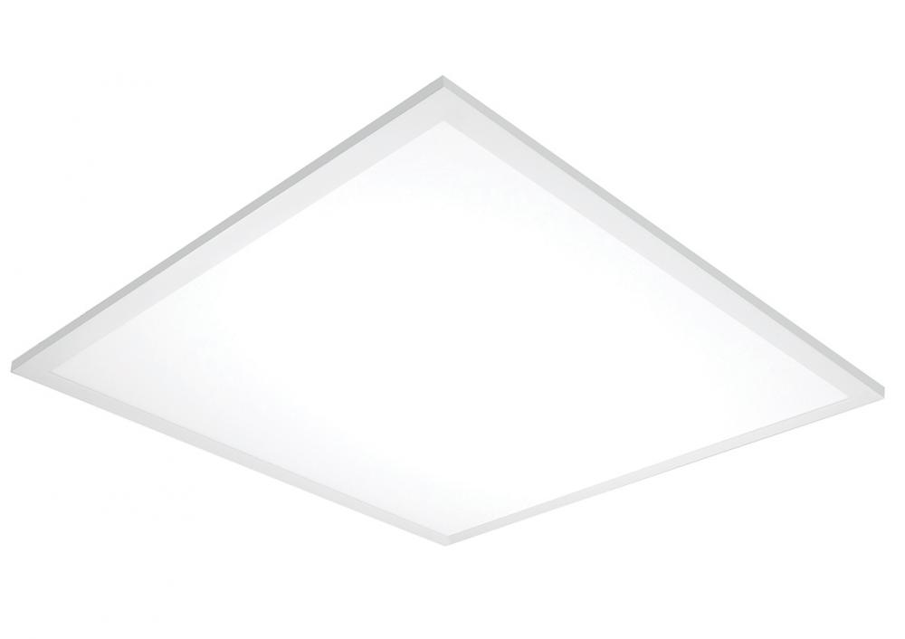 Blink Plus - 45W- 24" x 24" Surface Mount LED - 3000K - White Finish - 120-277V