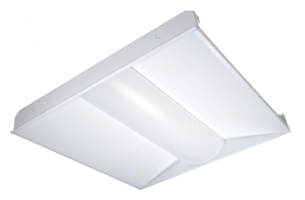 LED Troffer Fixture; 32 Watt; 2ft x 2ft; 5000K; 3292 Lumens; 100-277volt