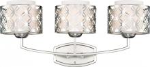 Nuvo 60/4663 - Margaux - 3 Light Vanity Fixture w/ Satin White Glass