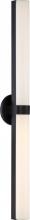 Nuvo 62/744 - Bond; Double LED Vanity; 37.38 inches; White Acrylic Lens; Aged Bronze Finish