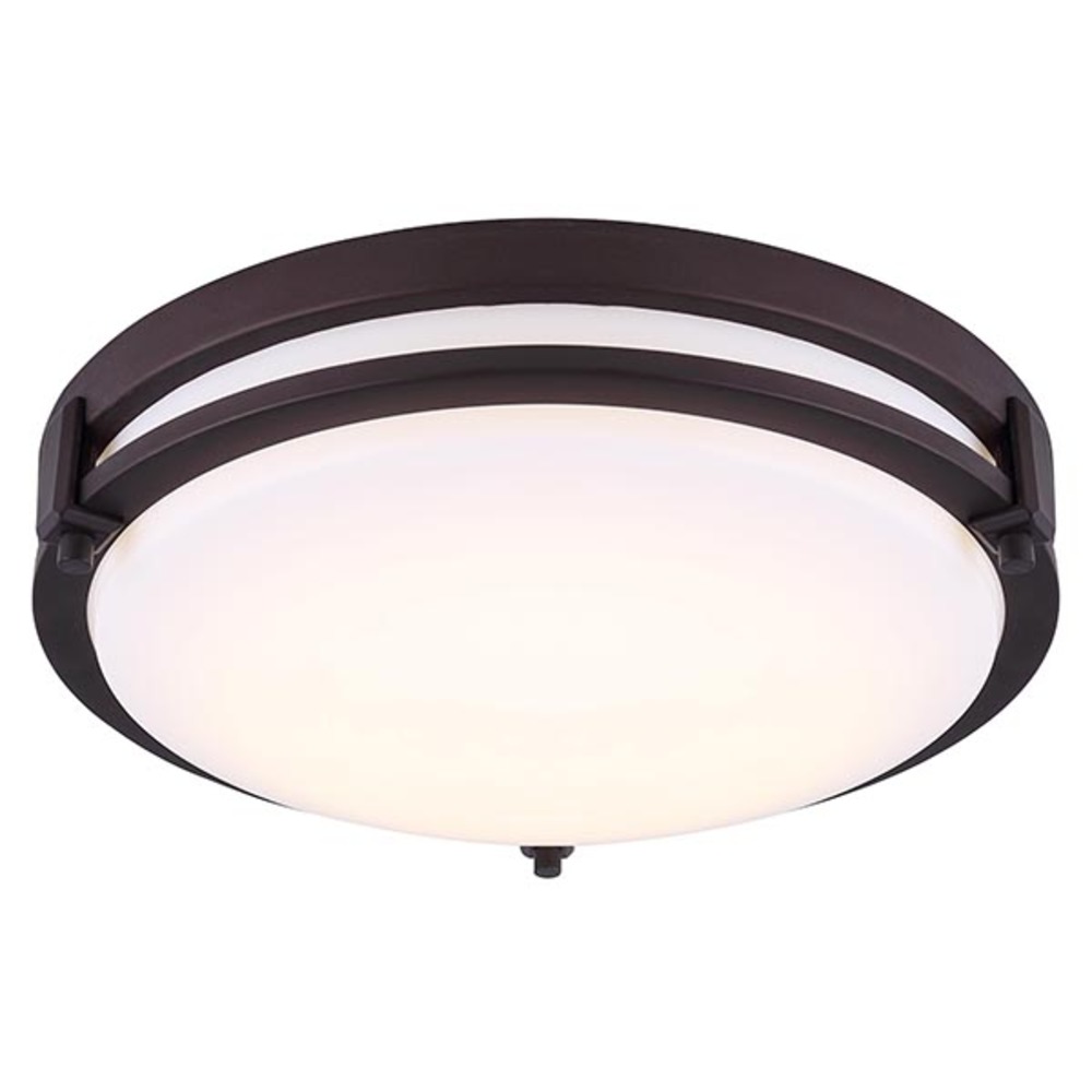 GILDA, LED Flush Mount, Acrylic, 19W LED (Integrated), Dimmable, 1350 Lumens, 3000K