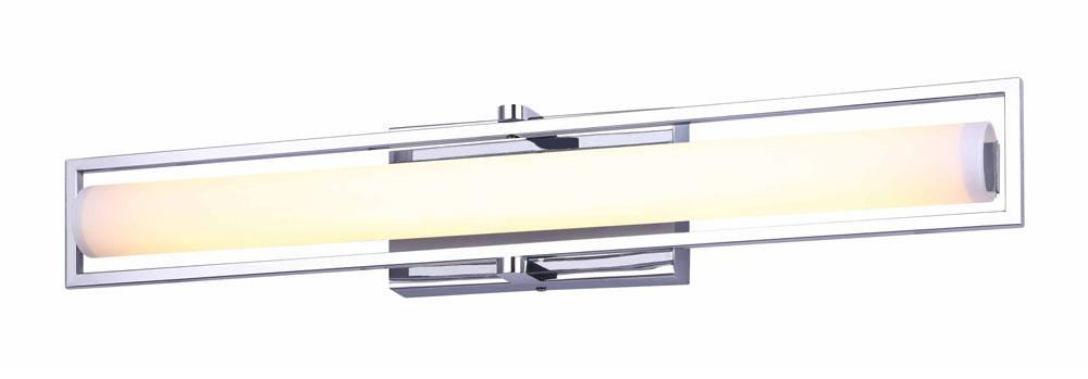 JORI, 24.5" LED Vanity, Frosted Glass, 20W LED (Int.), Dimmable, 1380 Lumens, 3000K