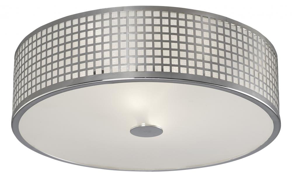Annie, IFM444A15CH, 2 Lt Flush Mount, Glass Diffuser, 60W Type A, Easy Connect Included