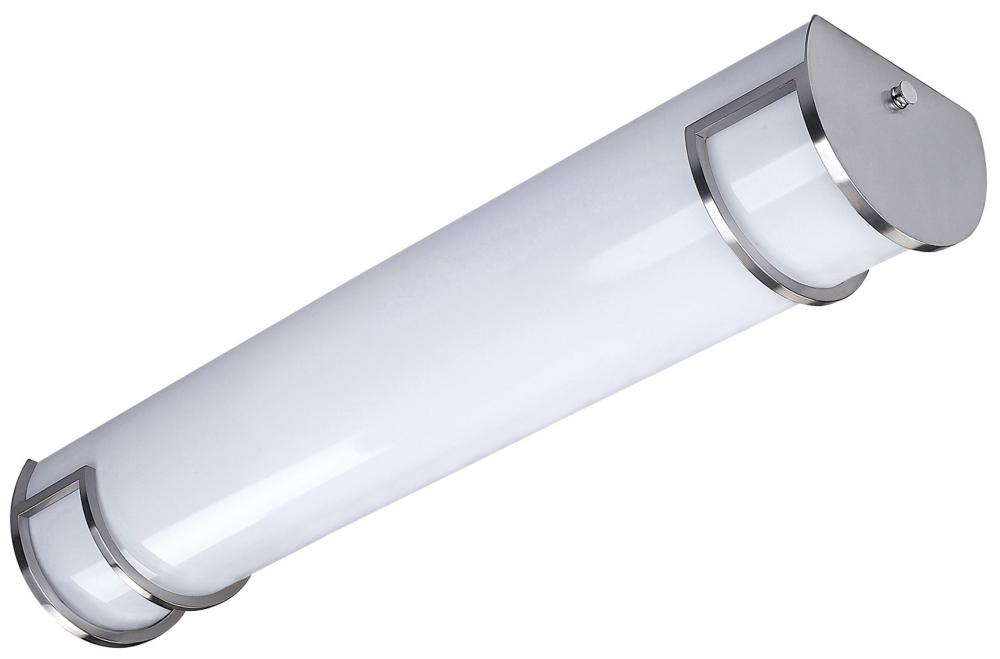 ES Fluorescent, EFV824217 -G-, Vanity Light, Acrylic Lens, 2 x F17W T8 type bulbs