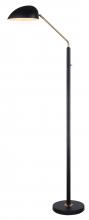 Canarm IFL1054A67BKG - HINTON, IFL1054A67BKG, GD + MBK Color, 1 Lt Floor Lamp, On/Off on Post, 60W Type A