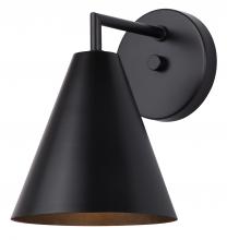 Canarm IOL579BK - EMERI, IOL579BK, MBK Color, 1 Lt Outdoor Down Light, 1 x 60W Type A, 7" W x 9.75" H x 9"
