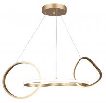 Canarm LCH234A32PGD - ZURI, LCH234A32PGD, 32.25 " Width Cord LED Chandelier, 71W LED (Integrated), Dimmable