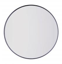 Canarm R1MBK32 - Mirror, MBK Color, Metal Frame Mirror, 32.75inch W x 32.75inch H x 1inch D