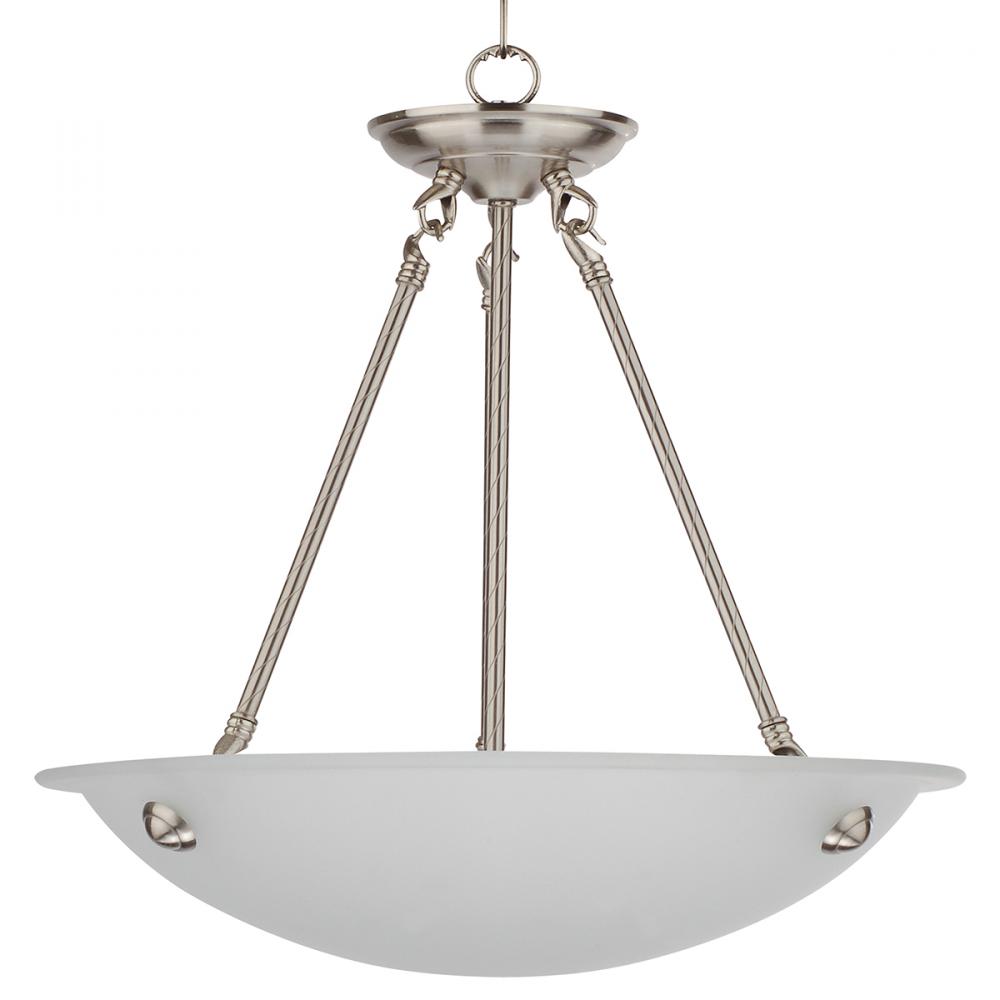 Whitfield CH0055-20AWSS 3-Light Bowl Chandelier