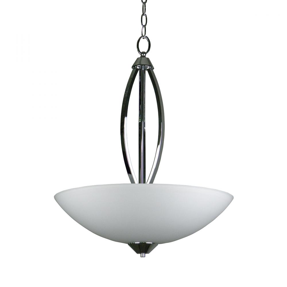 3 Light Bowl Chandelier