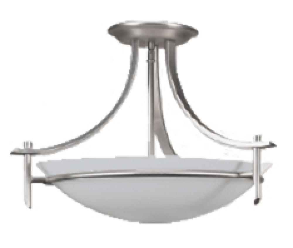 2 Light Semi Flush