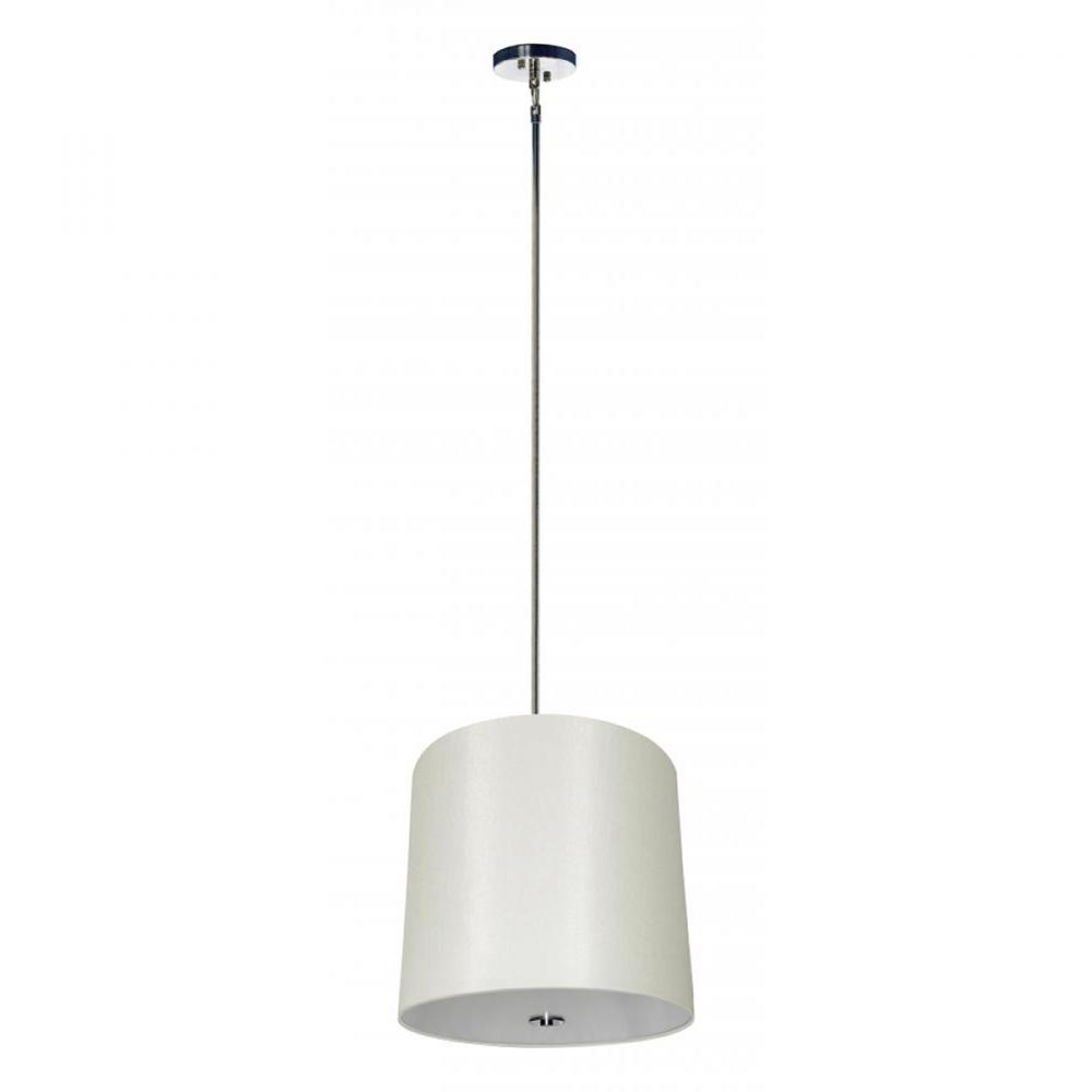5 Light Chandelier Drum Shade