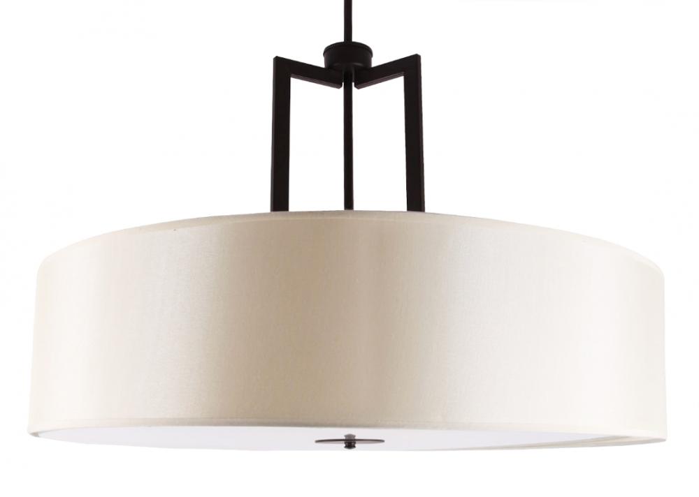 3 Light Chandelier Semi Flush