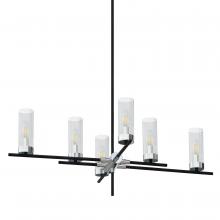 Whitfield CH742-6BKCH - 6 Light Chandelier