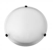 Whitfield FM10-16AWBK - 3 Light Flush Mount