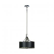 Whitfield SH2316-BSCH - 3 Light Chandelier Drum Shade