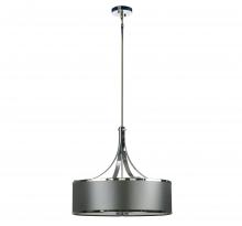 Whitfield SH2322-GYCH - 4 Light Chandelier Drum Shade