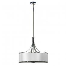 Whitfield SH2322-PWCH - 4 Light Chandelier Drum Shade
